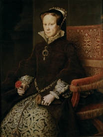 Edward VI's eldest sister, Mary Tudor.
