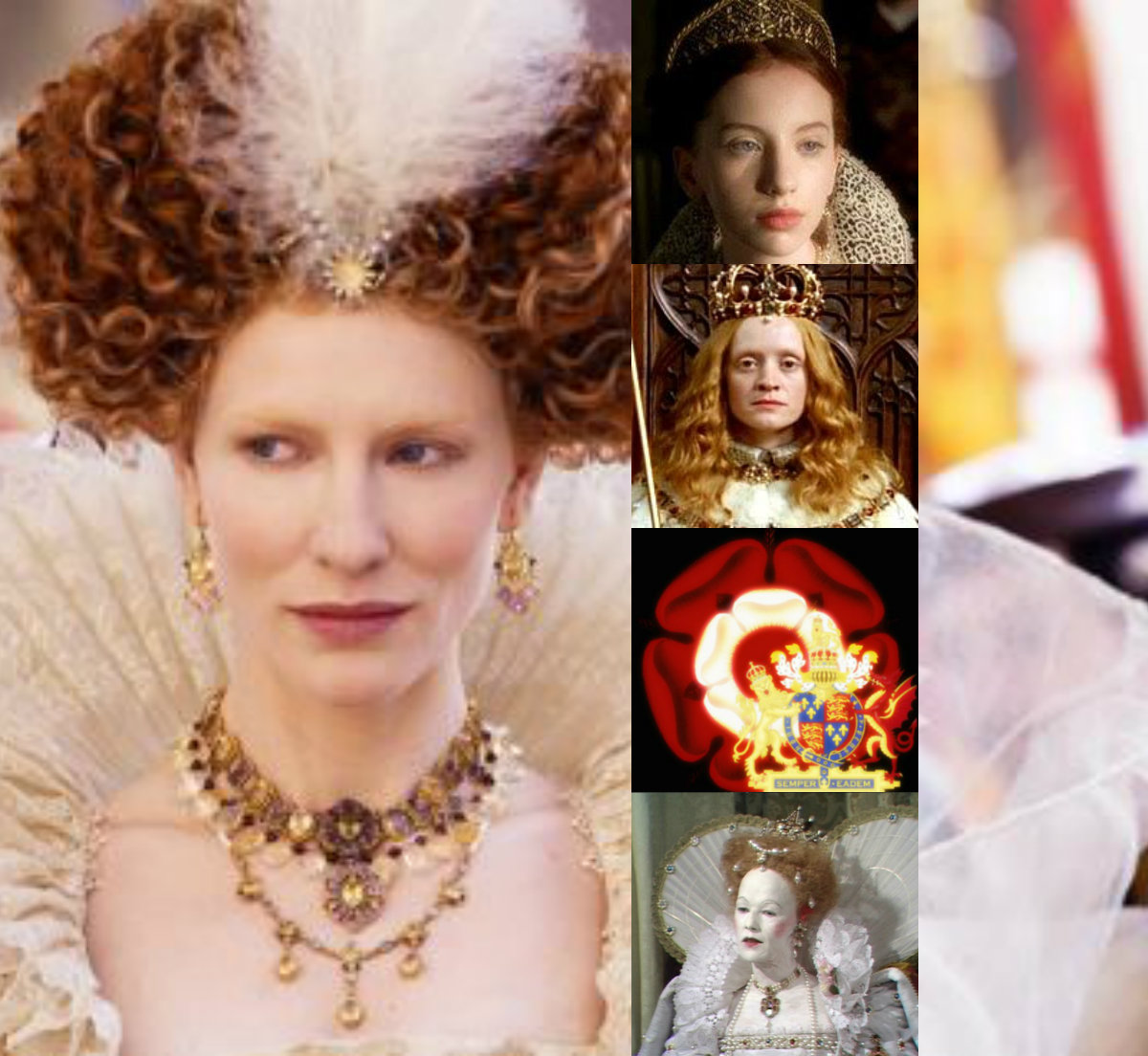 Elizabeth I collage
