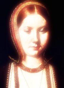 Katherine of Aragon as a widow Portrait by Michael Sittow. Arthur's death left her in a political limbo for seven years.