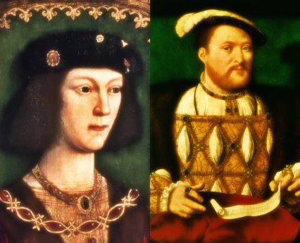Henry VIII young and old